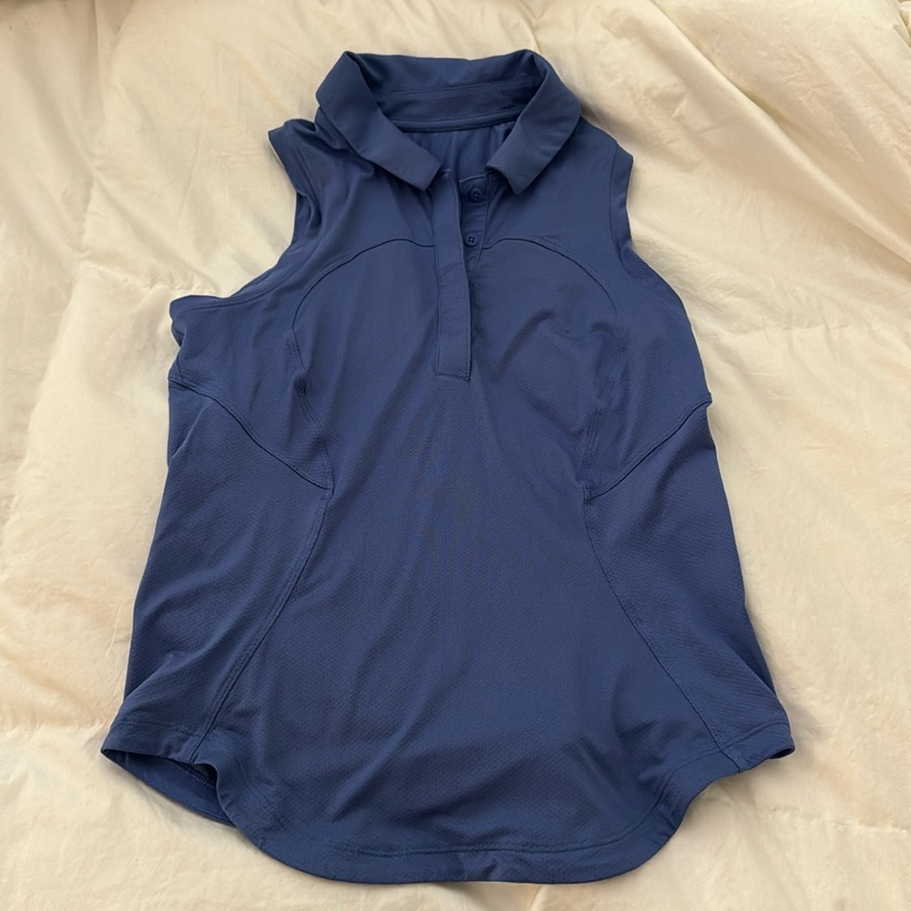 Lululemon sleeveless golf/tennis collared shirt